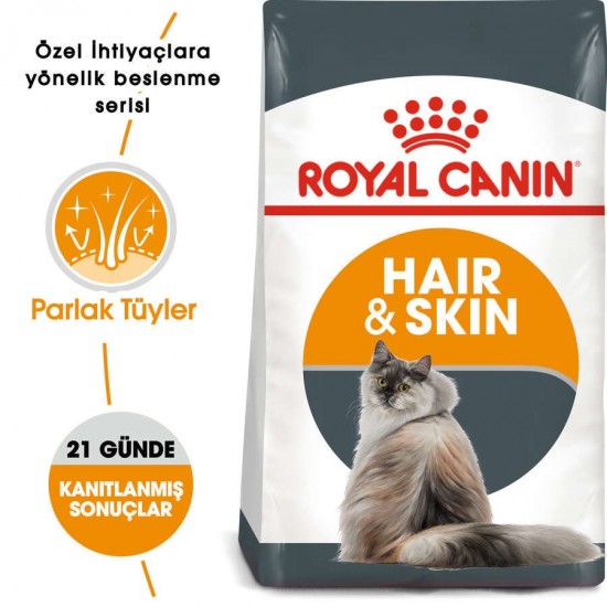 Royal Canin Hair Skin Hassas Tüylü Kedi Mamasi 4 Kg Royal Canin Hair Skin Hassas Tüylü Kedi Mamasi 4 Kg