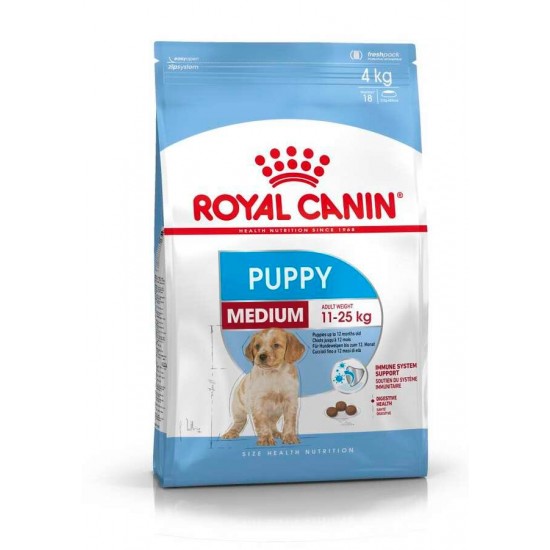 Royal Canin Medium Puppy Orta Irk Yavru Köpek Maması 4 Kg Royal Canin Medium Puppy Orta Irk Yavru Köpek Maması 4 Kg