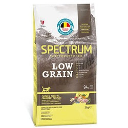 Spectrum Low Grain Kitten Tavuk Hindi ve Kızılcık Yavru Kedi Maması 2 Kg