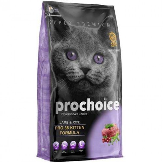 Pro Choice Pro38 Kitten Kuzulu Yavru Kedi Maması 15 Kg Pro Choice Pro38 Kitten Kuzulu Yavru Kedi Maması 15 Kg